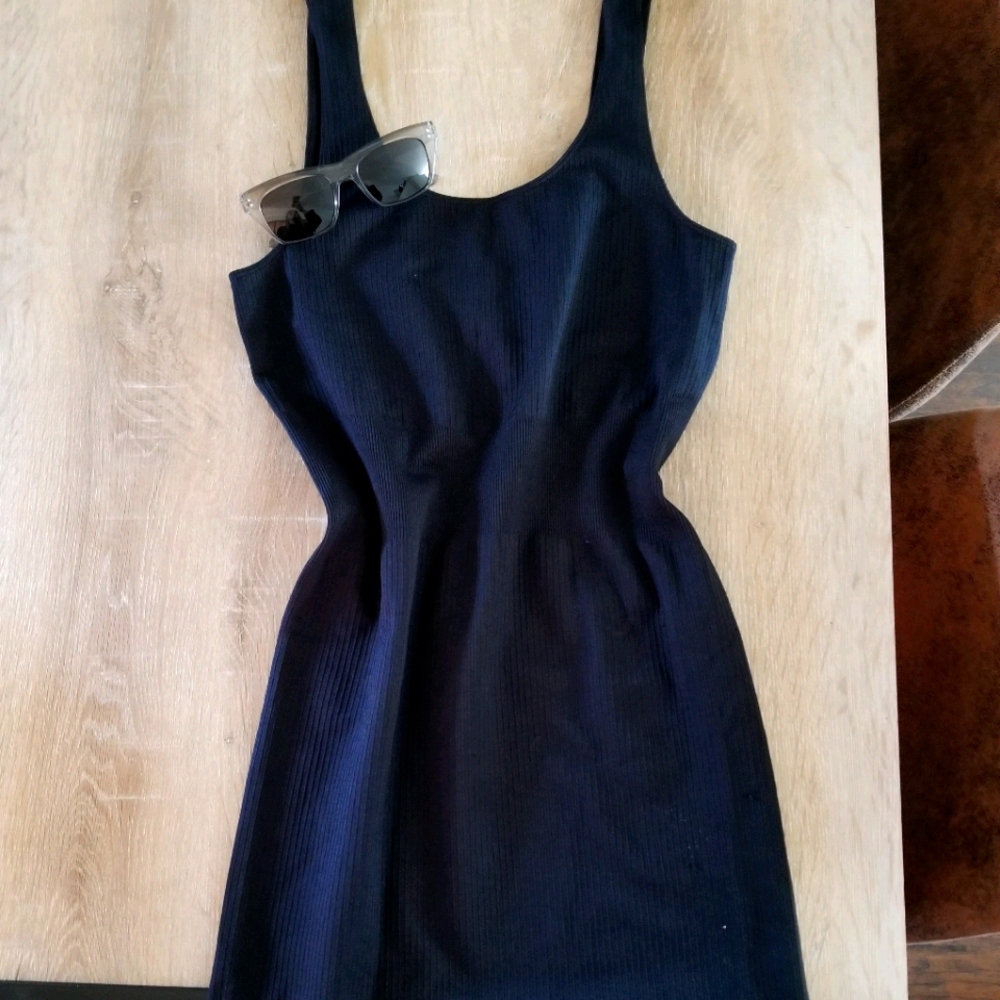 Balance athletica linear midi dress